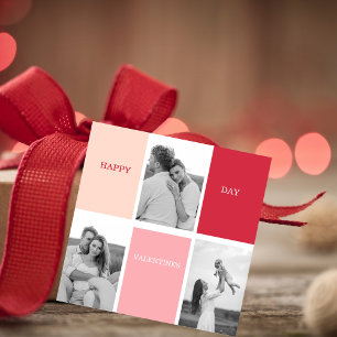Three Photos   Happy Valentines Day Favour Tags