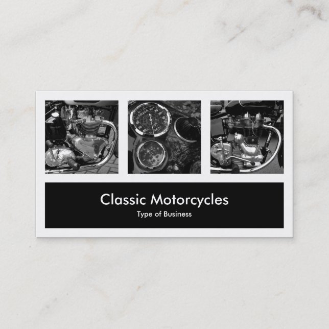 Three Photos Plus One Business Card (Front)