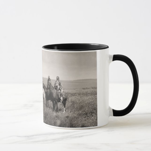 Three Piegan Blackfeet Chiefs - vintage Mug (Right)