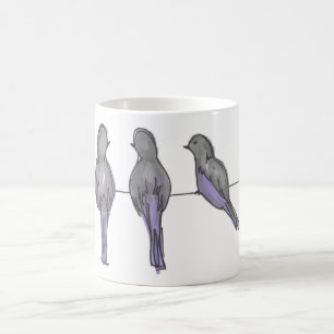 Three Pigeon Pals Coffee Mug