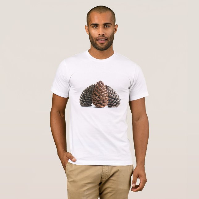 Three pinecones T-Shirt (Front Full)