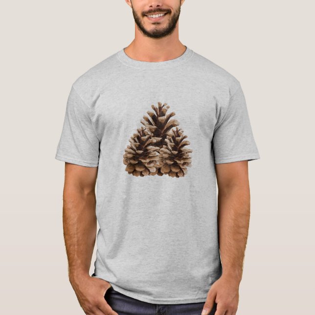 Three pinecones T-Shirt (Front)