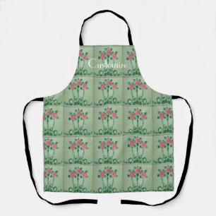 Three Pink Roses Thunder_Cove Apron