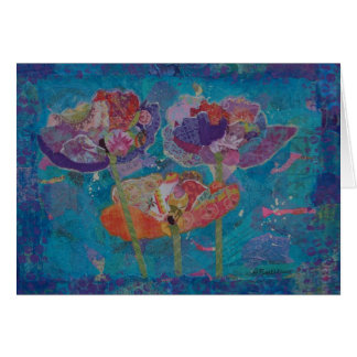 Three Poppies Collage