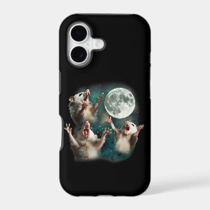 Three Possum Moon 3Opossum Funny Weird Cursed Meme