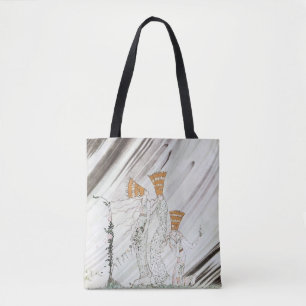 Three Princesses in Blue Mountain by Kay Nielsen Tote Bag