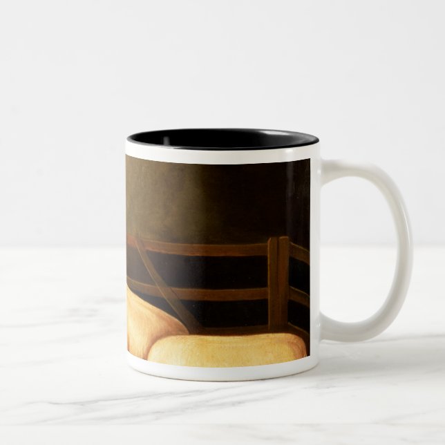 Three Prize Pigs outside a Sty Two-Tone Coffee Mug (Right)
