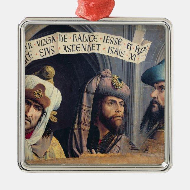 Three Prophets, Provence School Metal Tree Decoration (Front)