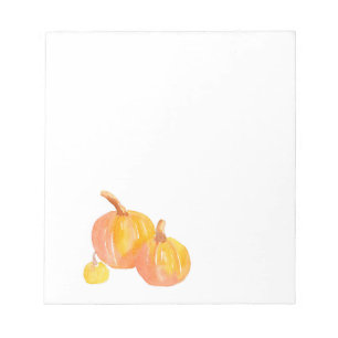 'Three Pumpkins' Notepad