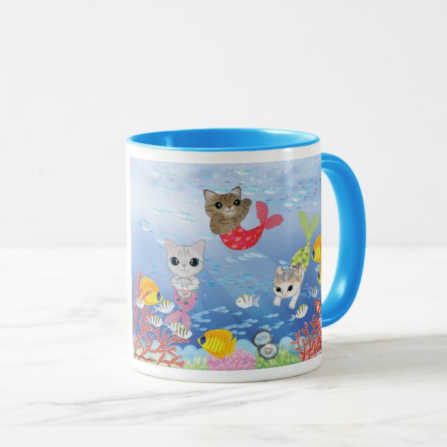 Three Purrmaids Mug (Front Right)