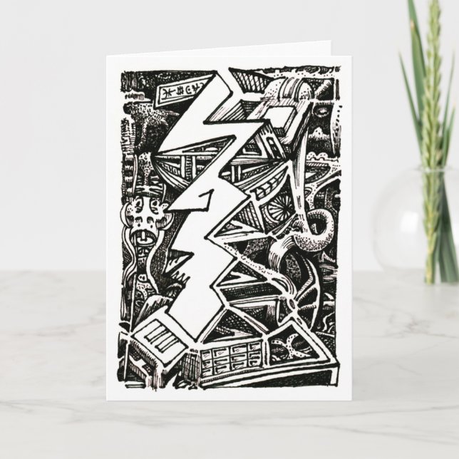 Three Quarter Card (Front)