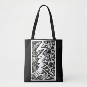 Three Quarter Tote Bag