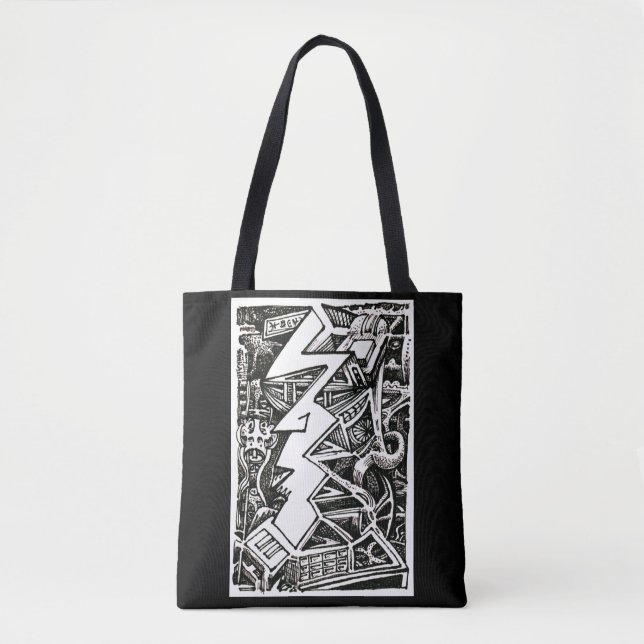 Three Quarter Tote Bag (Front)