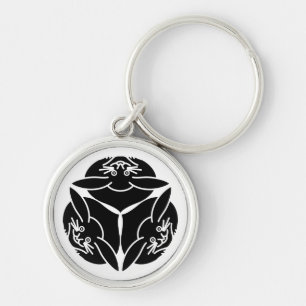 Three rabbits key ring