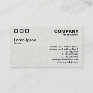 Three Rectangles - Canvas effect Business Card