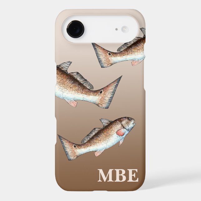 Three Redfish Swimming  iPhone 6 Plus Case (Back)