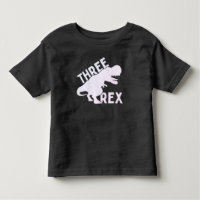 Three Rex 3 rd Birthday Shirt,Three Year Olds Bab