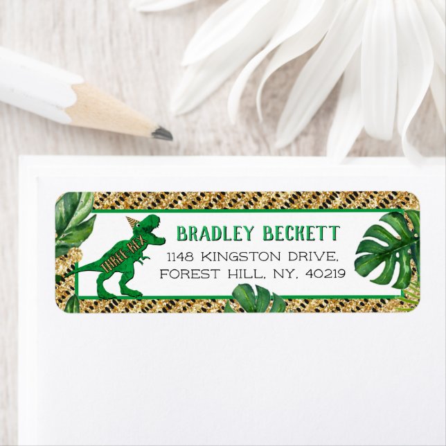 Three-Rex Dinosaur 3rd Birthday (Insitu)