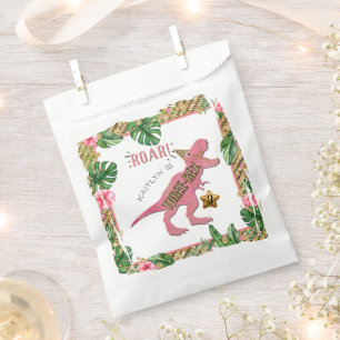Three-Rex Dinosaur 3rd Birthday Favour Bags
