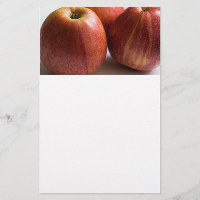 Three ripe apples flyer (Front)