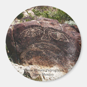Three Rivers Petroglyph Magnet