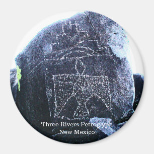 Three Rivers Petroglyph Magnet