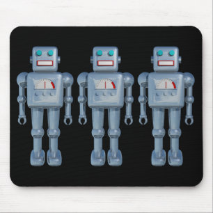 Three Robots Mouse Mat