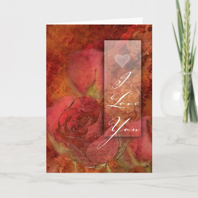 Three Roses Holiday Card (Front)