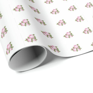 Three Roses Wrapping Paper