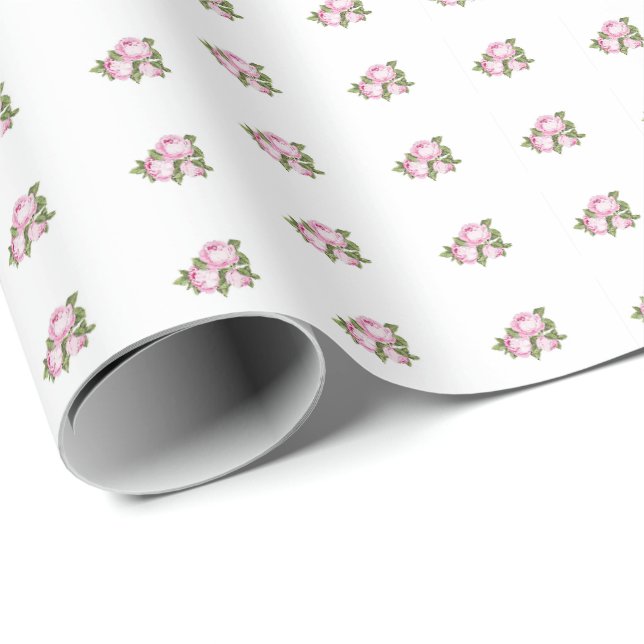 Three Roses Wrapping Paper (Roll Corner)
