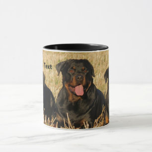 Three Rottweiler Dogs - Pack of Rotties Mug