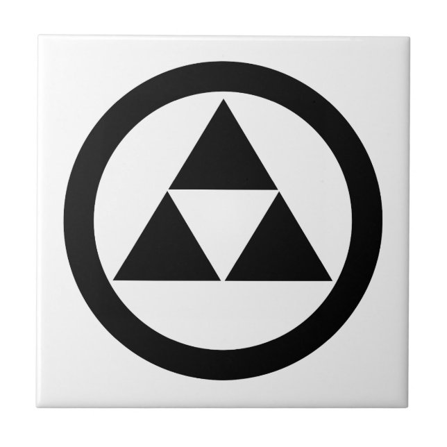 three round scales tile (Front)