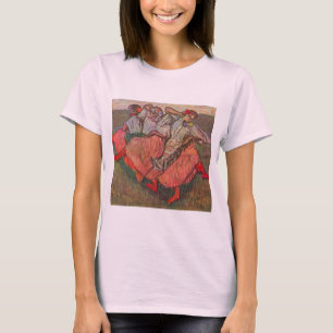 Three Russian Dancers by Edgar Degas T-Shirt