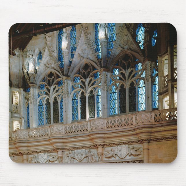 Three sculptured fireplaces in the Salle Mouse Mat (Front)