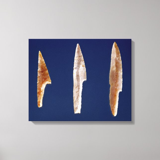 Three serrated points, from Volgu Canvas Print (Front)