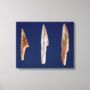 Three serrated points, from Volgu Canvas Print