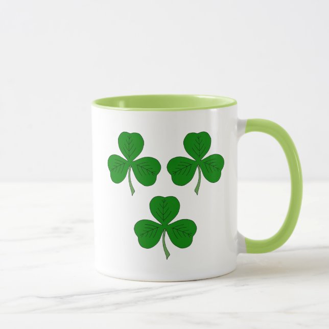 Three Shamrocks Mug (Right)