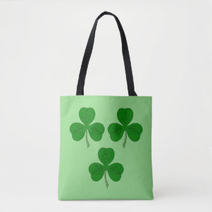 Three Shamrocks Tote Bag