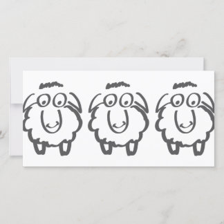 three sheeps