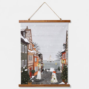 Three Ships Hanging Tapestry