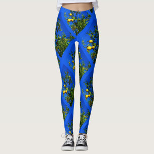 Three Sicilian Lemons Leggings