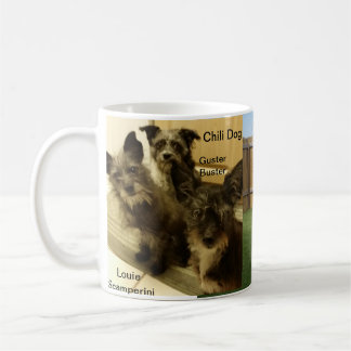 Three Silly Pups Coffee Mug