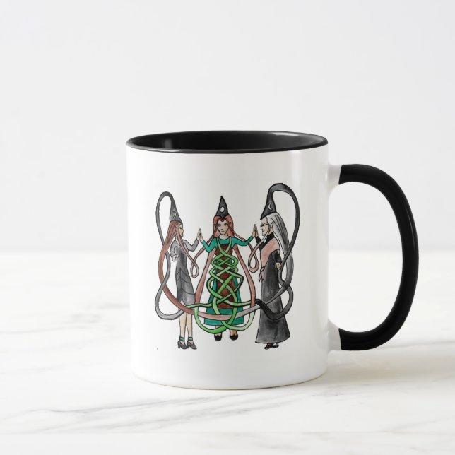 Three Sisters - Celtic witches Mug (Right)