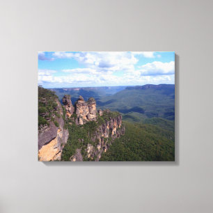 three sisters view canvas print