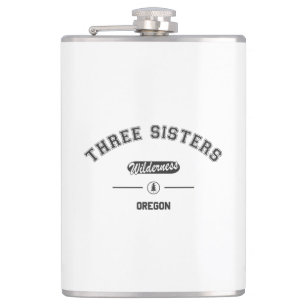 Three Sisters Wilderness Hip Flask