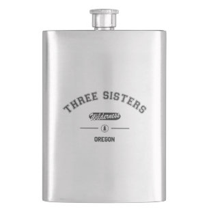 Three Sisters Wilderness Hip Flask