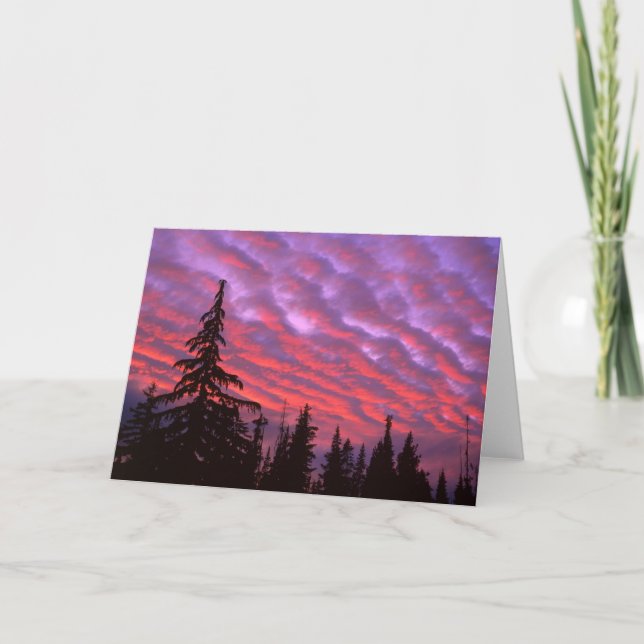 Three Sisters Wilderness, Oregon Card (Front)