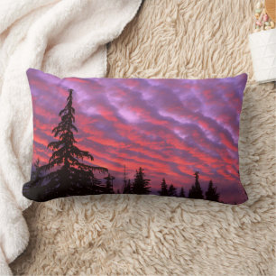 Three Sisters Wilderness, Oregon Lumbar Cushion