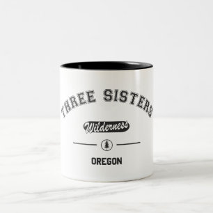 Three Sisters Wilderness Two-Tone Coffee Mug
