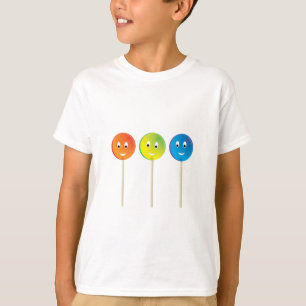 Three smiling lollipops T-Shirt